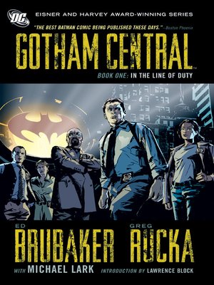 cover image of Gotham Central (2003), Book 1